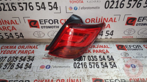 TOYOTA YARİS LEDLİ SAĞ STOP ORJ* ÇIKMA YEDEK PARÇA 2015-2017
