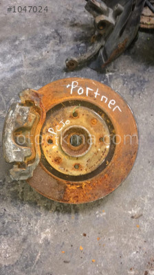 peugeot partner 1.9 çıkma sol taşıyıcı disk