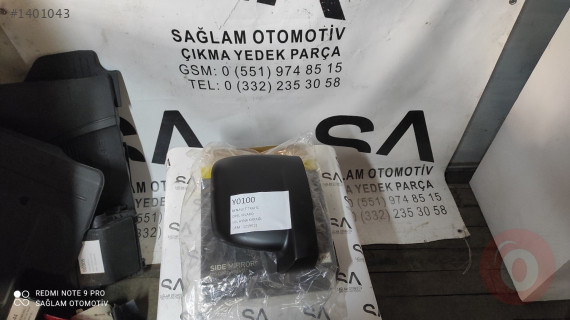 OEM;1219011 RENAULT-OPEL TRAFİC-VİVARO ÇIKMA SOL AYNA KAPAĞI