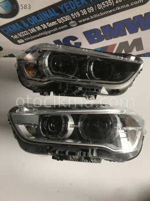 BMW X1 F48 ÇIKMA ORJİNAL SAĞ SOL FAR LETLİ 2015-19