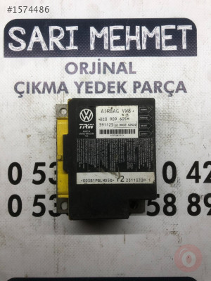 ÇIKMA VOLKSWAGEN PASSAT AİRBAG BEYNİ 3C0 909 605 M