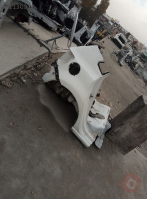 VW POLO kesme sağ arka çamurluk