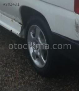 2002 model fiat scudo 1.9 dizel çıkma takım çelik jant