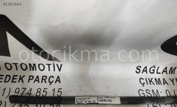 OEM;3B0853754  VW PASSAT B5 96-05 SAĞ ARKA ÇİTA