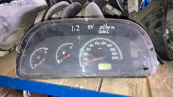 Fiat Albea 1.2 kilometre gösterge saati
