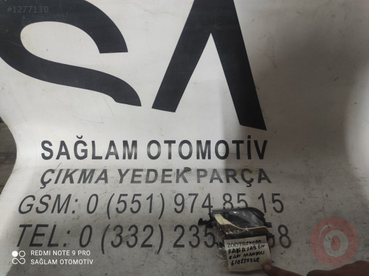 OEM; 6Y0837248 SKODA FABİA ÇIKMA  SAĞ ÖN KAPI MANDALI