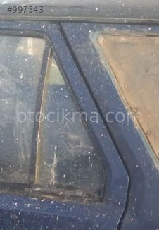 skoda forman 1.3 çıkma sol arka kelebek camı