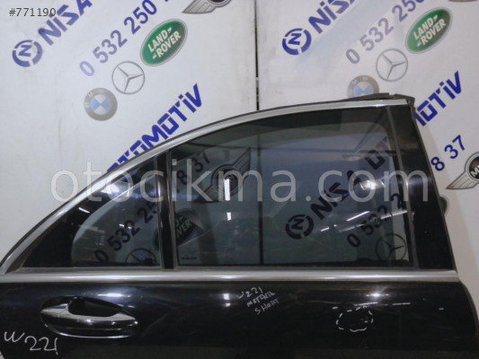 MERCEDES S SERİSİ W221 SAĞ ARKA KAPI ÜST ÇİTASI ORJ 05-13
