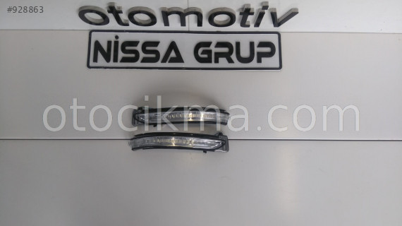 NİSSAN QASHQAİ SAĞ AYNA SİNYALİ BEYAZ SIFIR J11 2014-2020