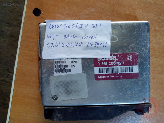 OEM;0261200520 BMW 525 E36 318İ M40 MOTOR BEYNİ