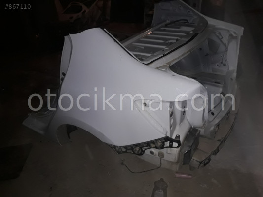 Renault symbol kesme arka çamurluk 2013 2020 model