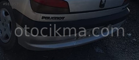 1998 peugeot 306 1.8 otomatik orjinal arka tampon