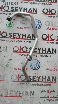 audi a4 a5 kalorifer su borusu alüminyum