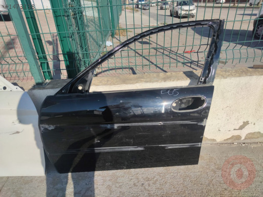 BMW 7 Serisi E65 Sol Ön Kapı Siyah