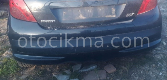 peugeot 207 1.4 benzinli çıkma arka tampon