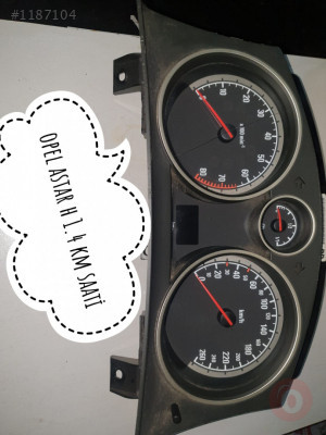 ÇIKMA OPEL ASTRA H 1.4 KM SAATİ