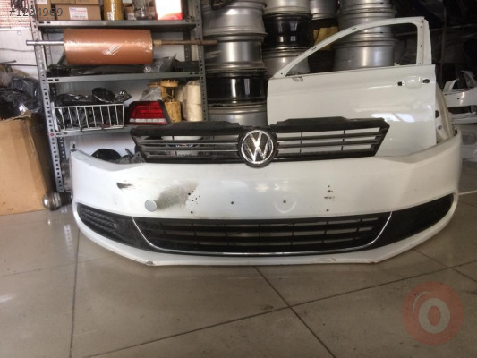 volkswagen jetta ön tampon 2011-14 orjinal çıkma parça