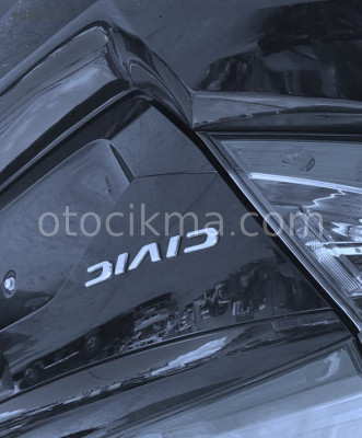 2018 HONDA CİVİC ÇIKMA BAGAJ YAZISI.