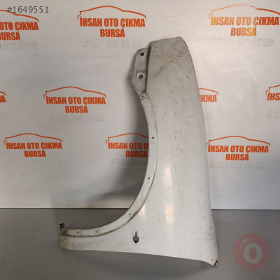 Opel corsa sol ön çamurluk orijinal çıkma