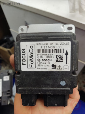 FORD FOCUS AİRBAG BEYNİ F1ET 14B321 CC SÖKME ORİJİNAL 14-18
