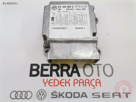 VOLKSWAGEN GOLF 5 JETTA 2003-2010 AİRBAG BEYNİ 1K0909605N