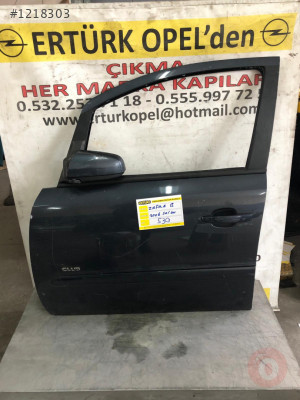 Opel zafira sağ ön kapı