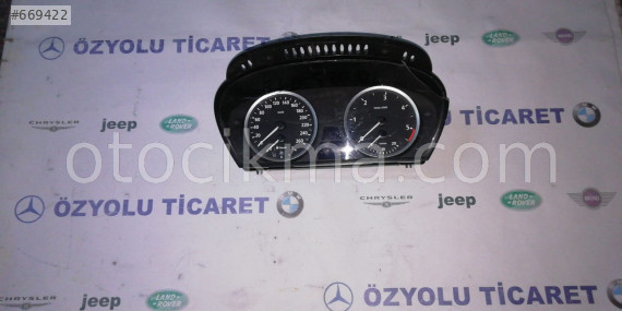 BMW e60 5 serisi gösterge saati 62116983153