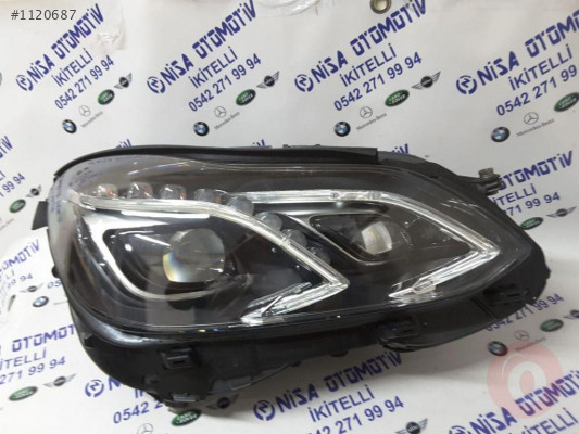 MERCEDES E SERİSİ W212 KASA MAKYAJLI SAĞ FAR ORJ ÇIKMA  A