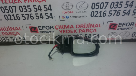 TOYOTA RAV4 2013-2016 ORJİNAL ÇIKMA SAĞ AYNA KAMERALI