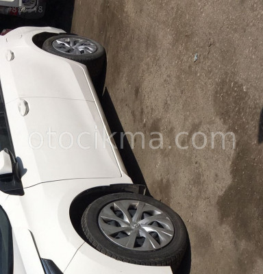 2017 TOYOTA COROLLA 1.3 HATASIZ SOL TAKIM JANT LASTİK.