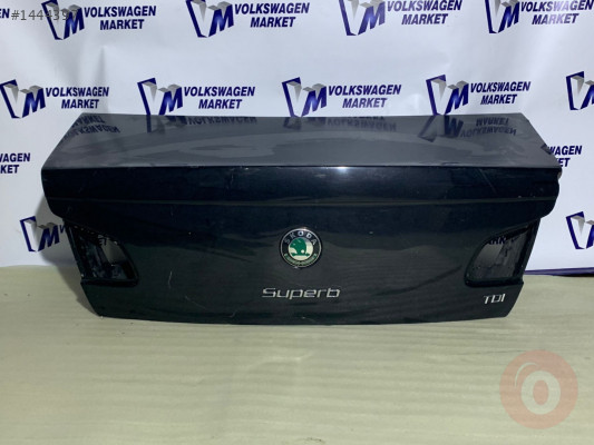 SKODA SUPERB 08-13 BAGAJ KAPAĞI SİYAH 3T5827025A