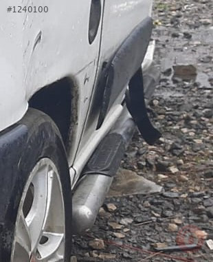 2000 model peugeot partner 1.9 d çıkma sağ takım basamak