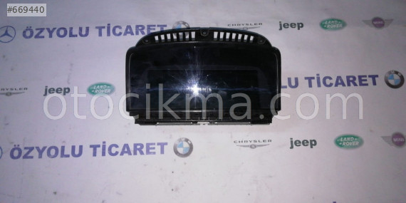 BMW e65 7 serisi multimedya navigasyon ekranı 65826933162