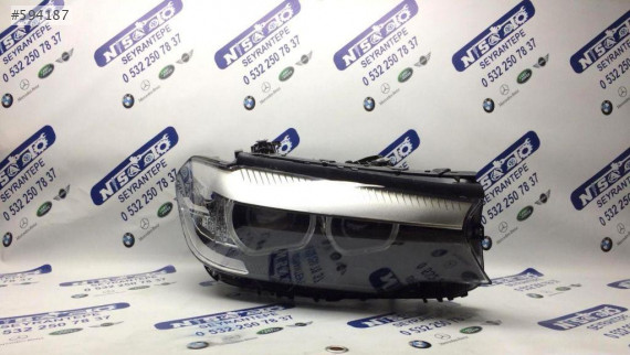 BMW 5 SERİSİ G30 KASA LEDLİ SAĞ FAR ORJ ÇIKMA 7439200-01