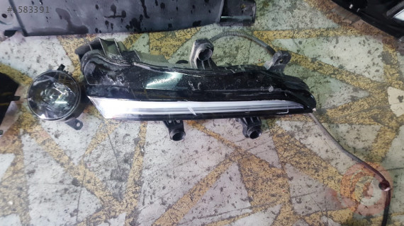PEUGEOT 2008 ÇIKMA SİS FARI VE ÇERÇEVESİ SOL LED SİNYAL