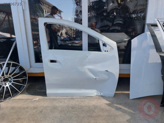 Renault symbol sag ön kapı hasarlı 2013 2021