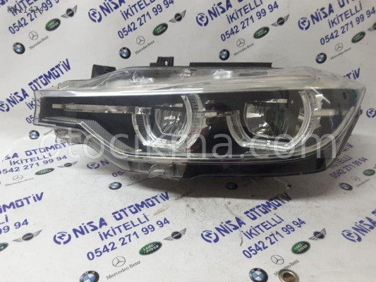 BMW 3 SERİSİ F30 KASA LCİ LEDLİ SOL FAR ÇIKMA 15-18 7453481