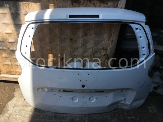 DACİA LODGY ARKA BAGAJ KAPAĞI BEYAZ AZ HASARLI