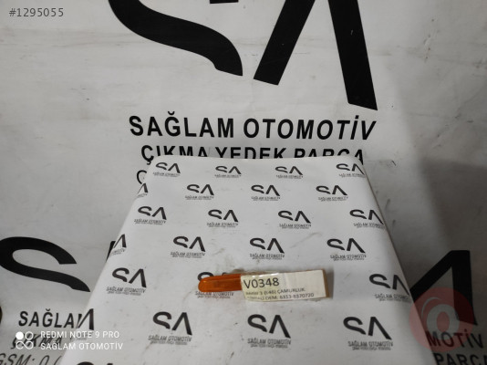 OEM; 6313-8370720  BMW 3 E46 ÇIKMA  ÇAMURLUK SİNYALİ