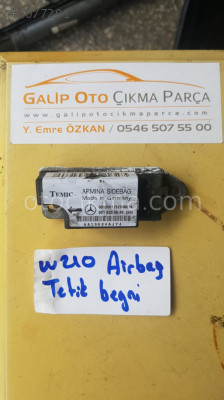 Mercedes W210 001 820 56 26 Airbag Tetik Beyni Hatasız