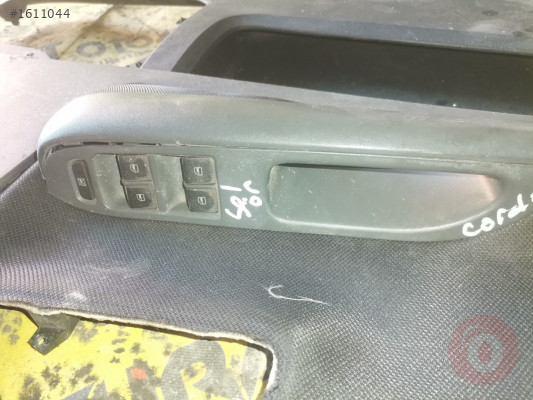 SEAT CORDOBA 2005 MODEL SOL KAPI CAM KONTROL DÜĞMESİ ÇIKMA
