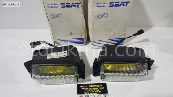 SEAT TOLEDO 1998-1999 SİS FAR LAMBASI  HELLA TAKIM FİYATI