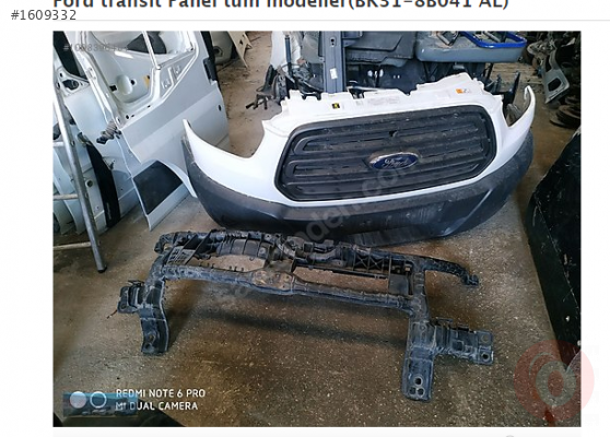 FORD TRANSİT ÖN PANEL TÜM MODELLER BK31-8B041AL