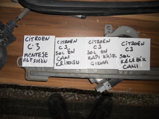 CİTROEN C3 SOL ÖN KAPI KİLİDİ ORJİNAL 2005-2010 MODEL