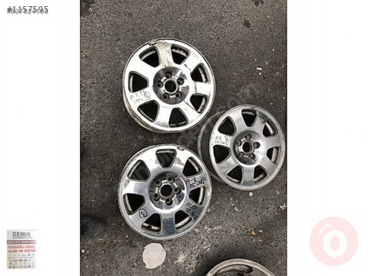 A3 15 İNÇ JANT AUDİ ORJİNAL ÇIKMA PARÇA