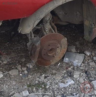 1993 model peugeot 405 çıkma sol ön taşıyıcı disk porya