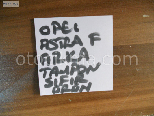 OPEL ASTRA F ARKA TAMPON SEDAN 1990-1997 MODEL