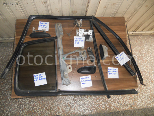 RENAULT CLİO SYMBOL SAĞ ARKA KAPI CAM KRİKOSU ORJİNAL