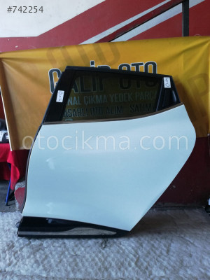 Renault Clio 4 Sol arka kapı beyaz hatasız orjinal çıkma