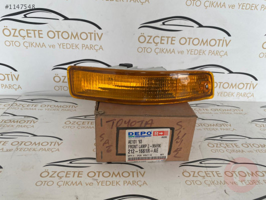 TOYOTA COROLLA TAMPON SİNYALİ SAĞ SIFIR ÜRÜN 1993 - 1998